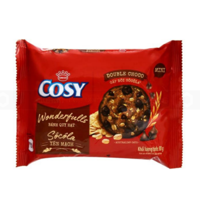 Cosy Double Chocolate & Oats Cookies 80g x 48 Bags