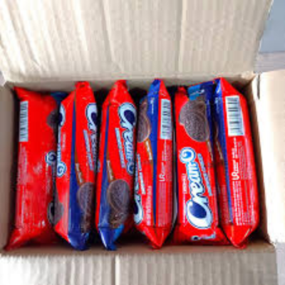 Cream-O Chocolate Sandwich Cookies Chocolate Cream 85g x 24 Bags
