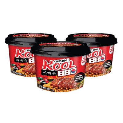 Cung Dinh Kool BBQ 105g x 12 bowls