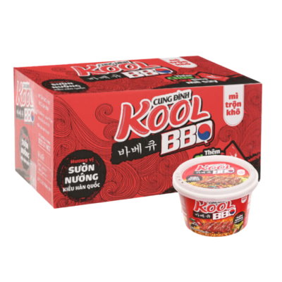 Cung Dinh Kool BBQ 105g x 12 bowls