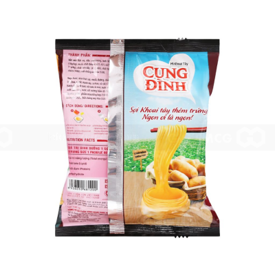 Cung Dinh Stewed Sparerib With Five Fruits Instant Noodle 80g x 30 bags