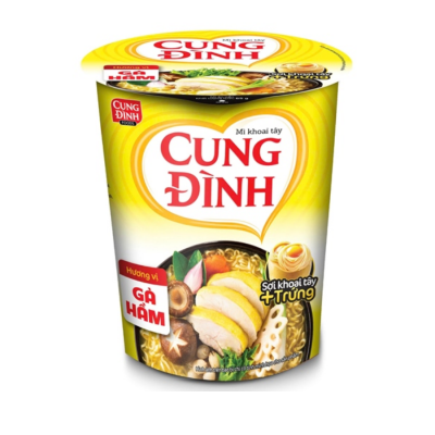 Cung Dinh Stewed Chicken Instant Noodle 79g x 12 bowls