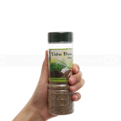 Dh Foods Ground Black Pepper 80g x 24 Bottles