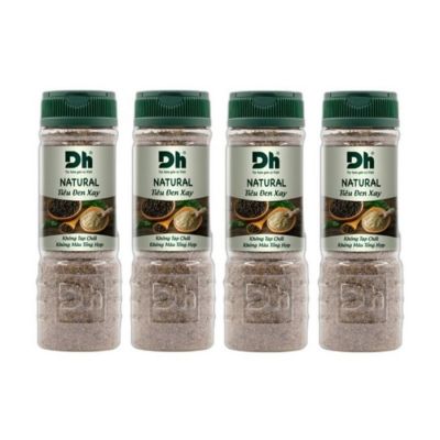 Dh Foods Ground White Pepper 80g x 24 Bottles