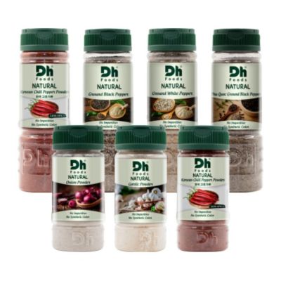 Dh Foods Ground White Pepper 45g x 48 Bottles
