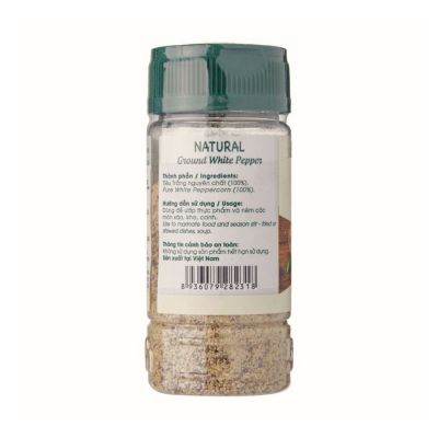 Dh Foods Ground White Pepper 45g x 48 Bottles