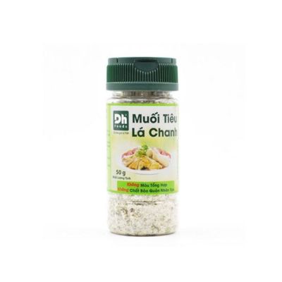 DH Foods Lemon Pepper Salt 50g x 48 bottles