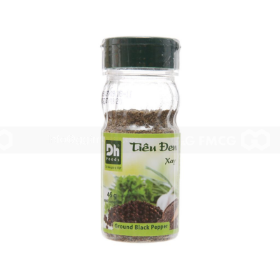 Dh Foods Ground Black Pepper 45g x 48 Bottles