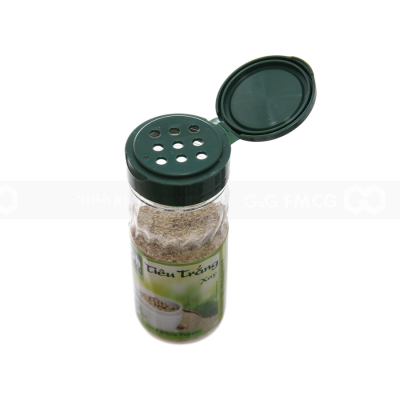 Dh Foods Ground White Pepper 45g x 48 Bottles