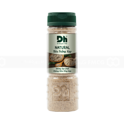 Dh Foods Ground White Pepper 80g x 24 Bottles