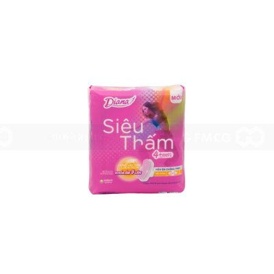 Diana 4Teen Ultra Thin Wings 8pcs x 48 Packs