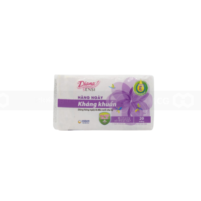 Diana Daily Sensi Natural Antibacterial 20pcs x 48 Packs
