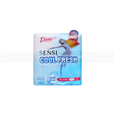 Diana Sensi Cool Fresh Super Thin wings 8pcs x 48 Packs