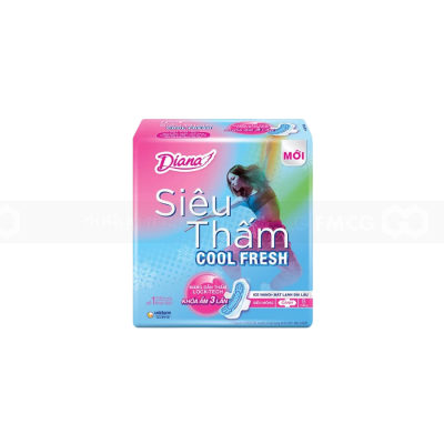 Diana Super Dry Ultra Thin Wings Cool Fresh 8pcs x 48 Packs