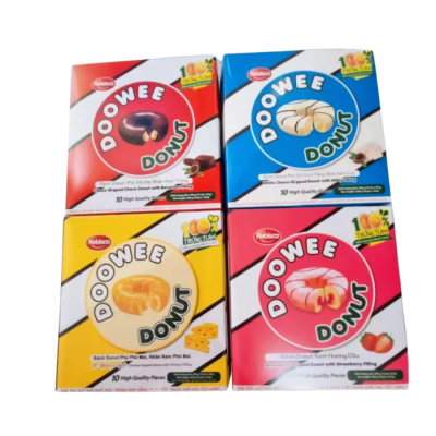 Doowee Donut Cheese Cake with Cream Cheese 290g (10 x 29g) x 10 boxes