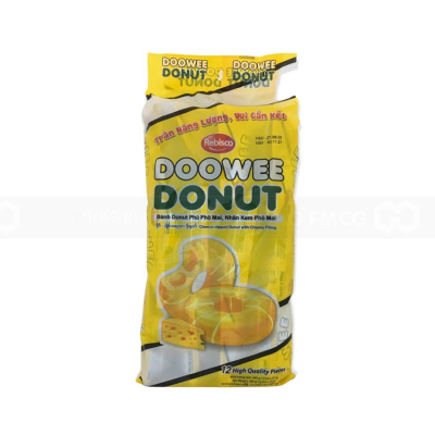 Doowee Donut Cheesecake with Cream Cheese 348g (12 x 29g) x 10 bags
