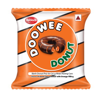 Doowee Donut Chocolate Cake with Orange Jam 290g (10 x 29g) x 10 boxes