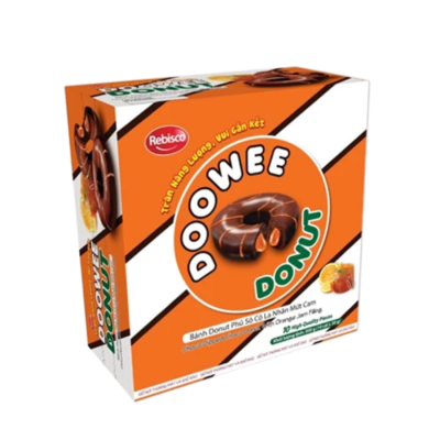 Doowee Donut Chocolate Cake with Orange Jam 290g (10 x 29g) x 10 boxes