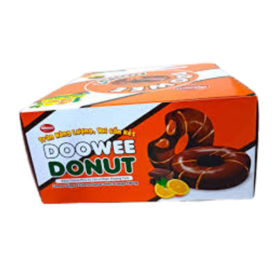 Doowee Donut Chocolate Cake with Orange Jam 348g (12 x 29g) x 10 bags