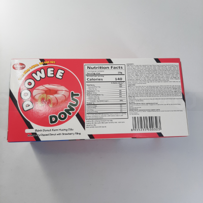 Doowee Donut Strawberry Cake 145g (5 x 29g) x 20 boxes