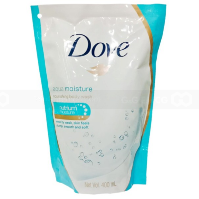 Dove Body Wash Aqua Moisture Liquid Refill 400ml x 24 pcs