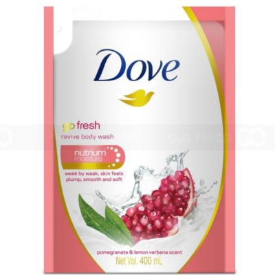 Wholesale Dove Body Wash Go Fresh Revive Refill 400ml x 24 pcs