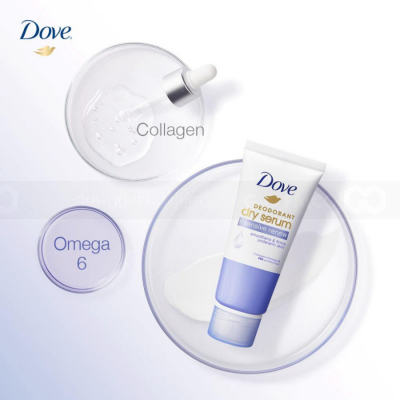 Wholesale Dove Deodorant Dry Serum Collagen + Omega 6 50ml x 24 pcs