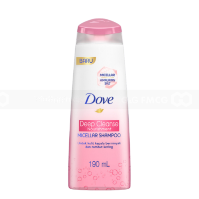 Dove Shampoo Micellar Deep Cleanse 190ml x 24 pcs