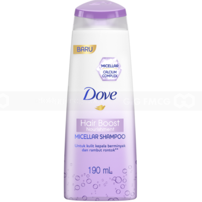 Wholesale Dove Shampoo Micellar Hair Boost 190ml x 24 pcs