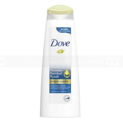 Dove Shampoo Perawatan Rambut Rusak 290ml x 12 pcs