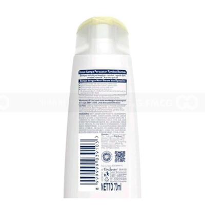 Dove Shampoo Perawatan Rambut Rusak 70ml x 48 pcs