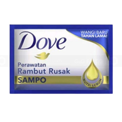 Dove Shampoo Perawatan Rambut Rusak 9ml x 480 pcs