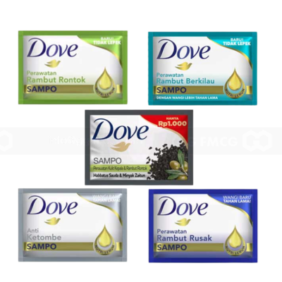 Dove Shampoo Perawatan Rontok 9ml x 480 pcs