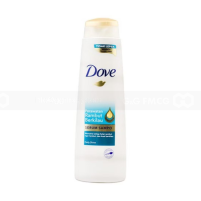 Dove Shampoo Rambut Berkilau 135ml x 24 pcs