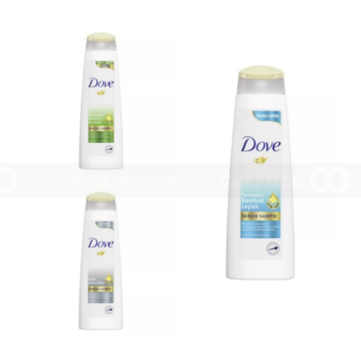 Dove Shampoo Rambut Berkilau 135ml x 24 pcs