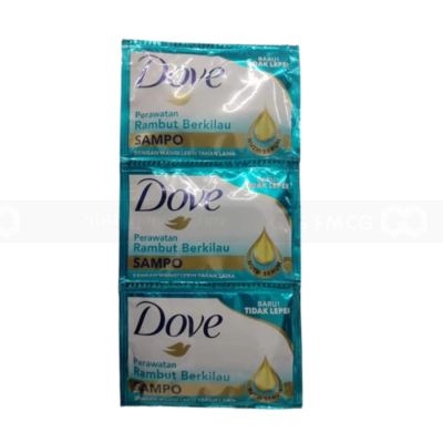 Dove Shampoo Rambut Berkilau 9ml x 480 pcs