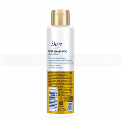 Dove Super Shampoo 125ml x 24 pcs