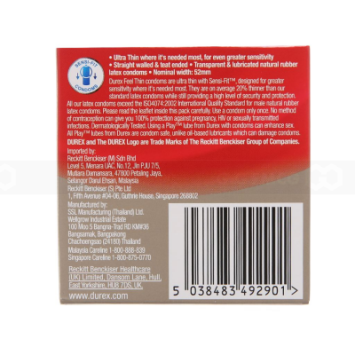 Durex Comdom Fetherlite Ultima 3 pcs x 288 Boxes
