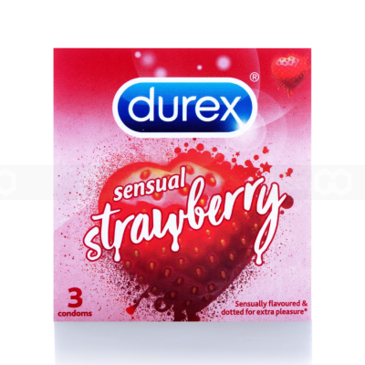 Durex Comdom Sensual Strawberry 3 pcs x 288 Boxes
