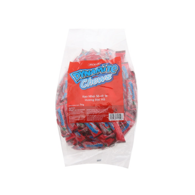 Dynamite Chews Choco Mint 1kg x 10 pack x 8 Pouches