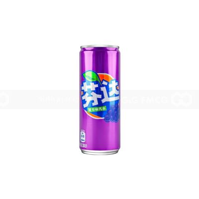 Wholesale Fanta Grape Flavor Can 330ml x 12 Cans