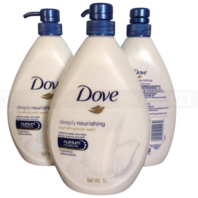 Wholesale Dove Body Wash Deeply Nourishing 550ml x 12 pump bottles