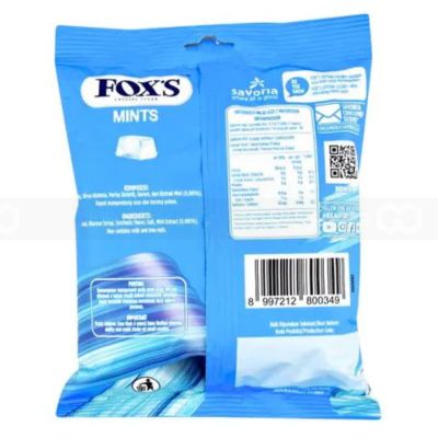 Wholesale Fox's Candy Mint Bag 90gr x 24 bags