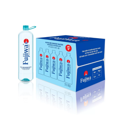 Fujiwa Premium Alkaline Ionized Water 1250ml x 12 Bottles
