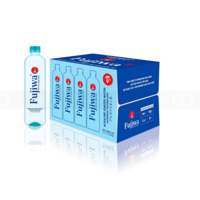 Fujiwa Premium Alkaline Ionized Water 680ml x 20 Bottles