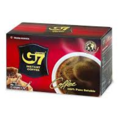 Wholesale G7 Pure Black Instant Coffee 2g x 15 Sachets x 24 Boxes