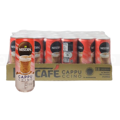 Wholesale Nescafe RTD 220ml Cappuccino x 24 Cans