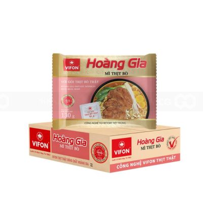 Vifon Hoang Gia Instant Noodle With Real Beef 130g