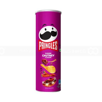 Wholesale Pringles Fusion Chutney Flavour, Crunchy & Crispy 102gr x 16 pcs