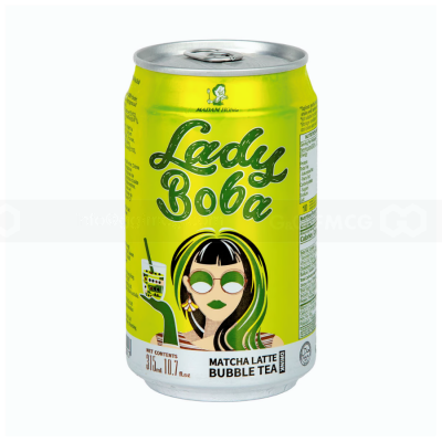 Wholesale Madam Hong Matcha Bubble Tea Drink 315ml x 24 cans